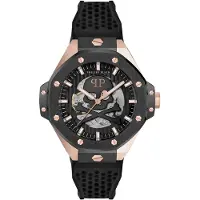 Philipp Plein Skeleton Royal 46mm 5atm Automatic/analogical Klokke