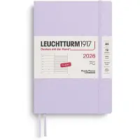 Leuchtturm Weekly Planner & Notebook 2026 A5 Soft Lilac Leuchtturm1917