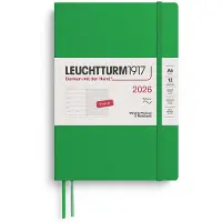Leuchtturm Weekly Planner & Notebook 2026 A5 Soft Spring Leaf Leuchtturm1917