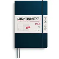 Leuchtturm Weekly Planner & Notebook 2026 A5 Soft Deep Sea Leuchtturm1917