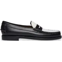 Sebago for woman. 7001530 Classic Dan Leather Moccasins black (39), Flat, None, Casual