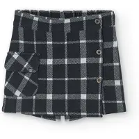 Boboli Knit Check Skjørt
