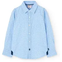 Boboli Polka Dot Skjorte Med Lange Ermer