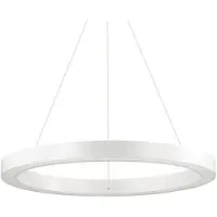 Ideal Lux Oracle LED-hengelampe, Ø 60 cm, hvit, 3 000 K