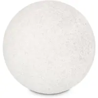 Ideal Lux Doris lampe med jordspyd, hvit, plast, Ø 78 cm
