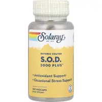 Solaray S.o.d2000 Plus Kapsler 100 Enheter