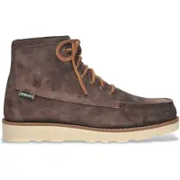 Sebago for man. 76111SW Brown Tala Leather Ankle Boots (42), Flat, Laces, Casual