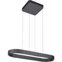 Paul Neuhaus LED-hengelampe Q-Stretto, svart, 86,8 cm