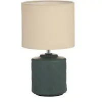 Pauleen Glowing Midnight bordlampe krem/grønn