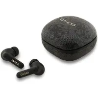 GUESS 4G Script Logo ENC True Wireless-hodetelefoner - svart