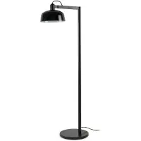LOREFAR Tatawin gulvlampe, svart, stål/glass, høyde 148 cm