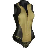 C4 Freediving Aurea 2 Mm Kort Ermeløs Dame-shortsuit