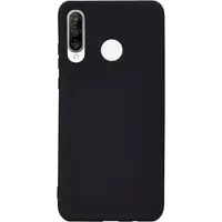 Mtp Products Mot Fingeravtrykk Matte Huawei P30 Lite TPU-deksel - Svart
