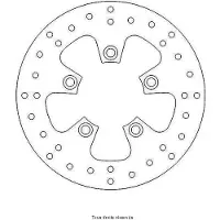 Perftec Dis5005 Bremsekive