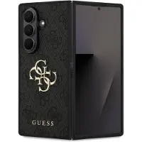 GUESS Samsung Galaxy Z Fold7 4G Big Metal Logo Hybrid-deksel - Svart