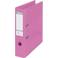 Esselte No.1 Power Solea - Hevarmbuefil - bokryggbredde: 75 mm - for A4 - kapasitet: 500 ark - soleapurpur