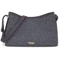 Tous for woman. 2002183148 Kaos Mini Lines medium city bag grey (OSFA), Casual, Polyurethane