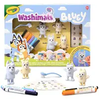 Crayola Washimals Sett Med 4 Bluey-kjæledyr