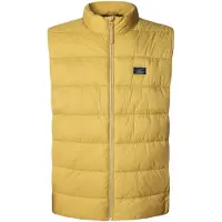 Pepe Jeans for man. PM4027189 Puffer waistcoat yellow (XXL), Casual, Polyamide