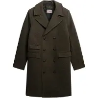 Superdry Merchant Wool Blend Long Frakk