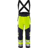 Fristads Skallbukse Flam klasse 2 2525 ATHR Varselgul/marineblå 3XL