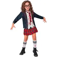 Widmann Zombie skolepige kostume