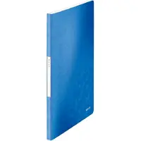 Leitz WOW - Displaybok - 20 rom - for A4 (210 x 297 mm) - kapasitet: 40 ark - metallic blå