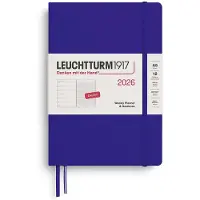 Leuchtturm Weekly Planner & Notebook 2026 A5 Ink Leuchtturm1917