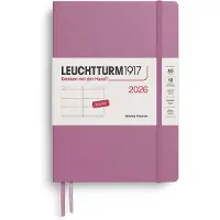 Leuchtturm Weekly Planner 2026 A5 Dusty Rose Leuchtturm1917