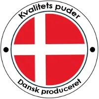 Norvigroup Gåsedunpute "Mellom" pute - 60x63 cm - 3 kamre - Tunø - Quilts Of Denmark
