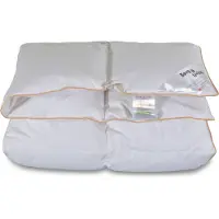Borg Living Dobbeltdyne 240x220 cm - Helårs dobbeltdyne - Moskusdun - dyne king size