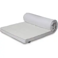 Borg Living Toppmadrass 90x200 cm 8 cm høy - NASA memoryskum - Ergonomisk toppmadrass - trykkavlastende madrass