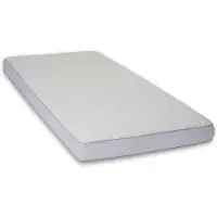 Borg Madrasskile til barneseng 70x20 cm - Høyde 12 cm - Tilleggsmadrass - Skummadrass med trykkavlastende memoryskum