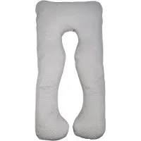 Nordstrand Body pillow - Graviditetspute - Kroppspute med mykt trekk - U-pute