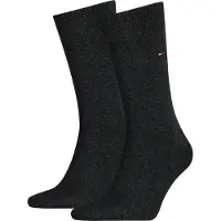 Tommy Hilfiger Sokker - 2-pack - Classic+ - Koksmelert - - 39/42 - Sokker