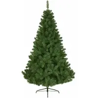 Home-tex Stort kunstig juletre - 4 meter høyt juletre - Kjempe stort og vakkert, fyldig juletre med fot