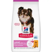 Hill's Pet Nutrition Økonomipakke: 2 x storsekker Hill's Canine - Adult Light Small & Mini Chicken (2 x 6 kg)