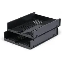 Durable OPTIMO - Brevbakke - for A4 (210 x 297 mm) - kapasitet: 500 ark - koksgrå