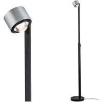 Paulmann LED-gulvlampe Aldan, metall, justerbar, dimbar