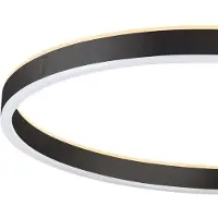 SLV LED-gulvlampe One Straight, svart, 2700/3000 K