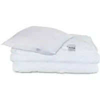 Zen Sleep Dyne pute sett - Helårsdyne 140x220 cm + pute 60x63 cm - Fiberdyne - allergivennlig dyne og pute
