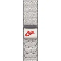 Apple Nike - Sløyfe for smart armbåndsur - 42mm - 130 - 190 mm - veiled grå - for Watch Hermès Series 12, Hermès Series 9, SE 3, Series 10, Series 11, Series 12, Series 9