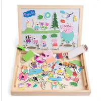 Pipsa Possu Wooden Magnetic Blackboard