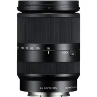 Sony SEL18200LE, Telefoto-objektiv, 17/13, 18 - 200 mm, E