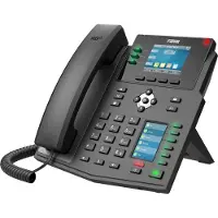 Fanvil X4U, IP-telefon, Sort, Kablet håndsett, 12 linjer, LCD, 7,11 cm (2.8)