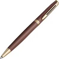 Waterman Hémisphère Ballpoint Pen | Copper Red (The Understated Edit Collection) | Medium Point with Blue Ink | Gift Box