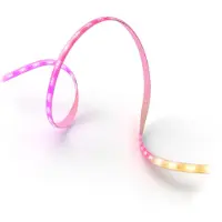 Philips Hue White and Color Gradient Flux - Lysslynge - LED - 20 W - klasse G - flerfarget lys - 6500 K - 6 m - hvit