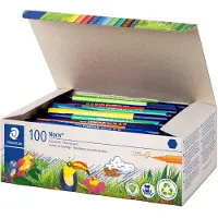 Staedtler Noris 326 Pakke Med Tusjer Assortert 100 Enheter