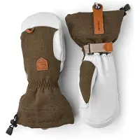Hestra Army Leather Patrol Gauntlet, Votter, Olive