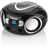 Hyundai RM TRC533AU3BS CD mp3 svart og hvit